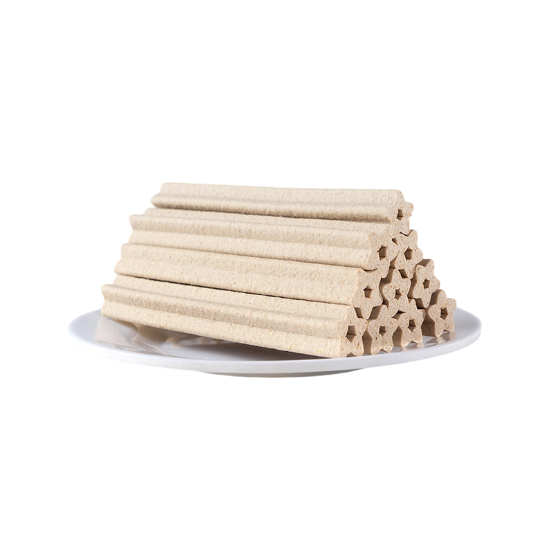 Fünfzackige, sternförmige Hundesnacks mit Milchgeschmack, 12 cm, sicher und lecker