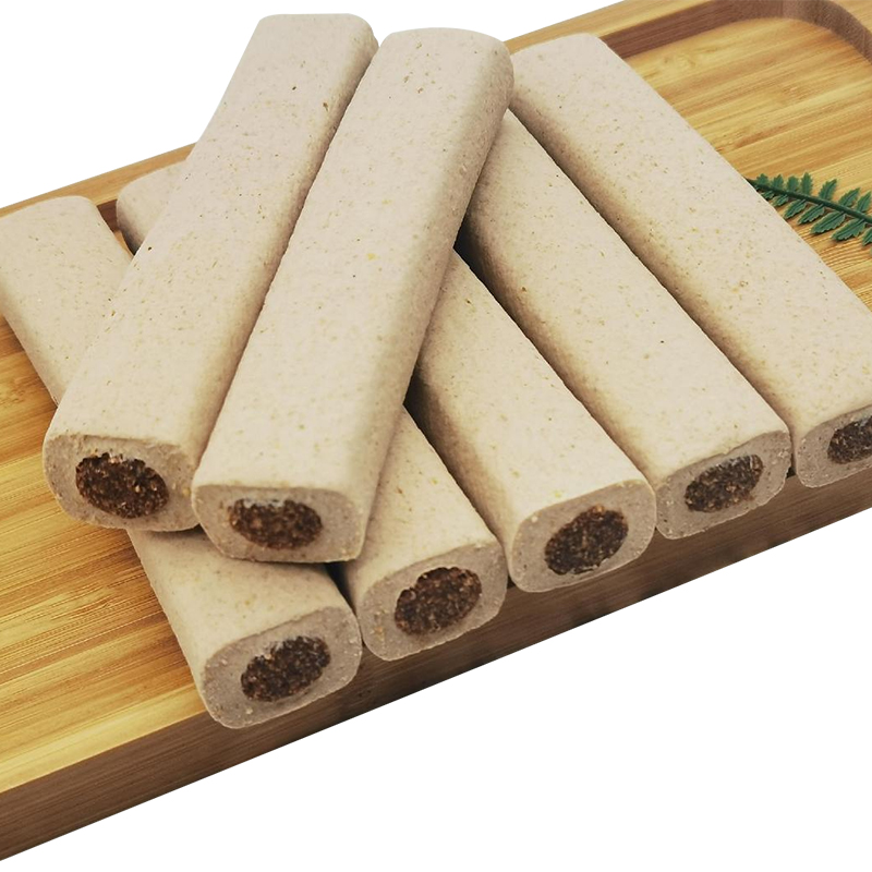 13 cm große Sandwichsticks für Haustiere mit Milchgeschmack und verschiedenen Geschmacksrichtungen