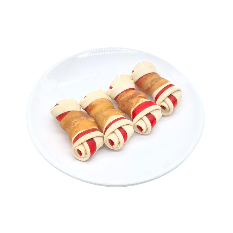 Hundesnacks für Fellpflege, Ernährung und Zahnreinigung, Knotenbein 2,5–3'