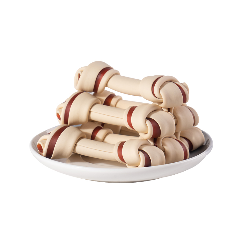 Hochverdauliche, nahrhafte, knochenförmige Hundesnacks mit verschiedenen Geschmacksrichtungen, 10 cm