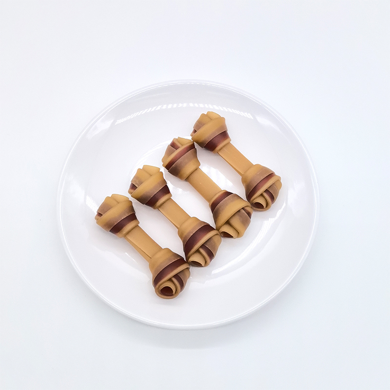 Hochverdauliche, nahrhafte, knochenförmige Hundesnacks mit verschiedenen Geschmacksrichtungen, 10 cm