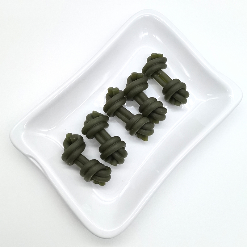 Kau-Snacks mit Doppelgelenkknochen für Haustiere, Nahrungsergänzungsmittel zur Stresslinderung, 2,5–3”