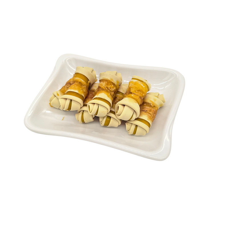 Organische Protein-Hundesnacks mit Hühnerumhüllung, 4'