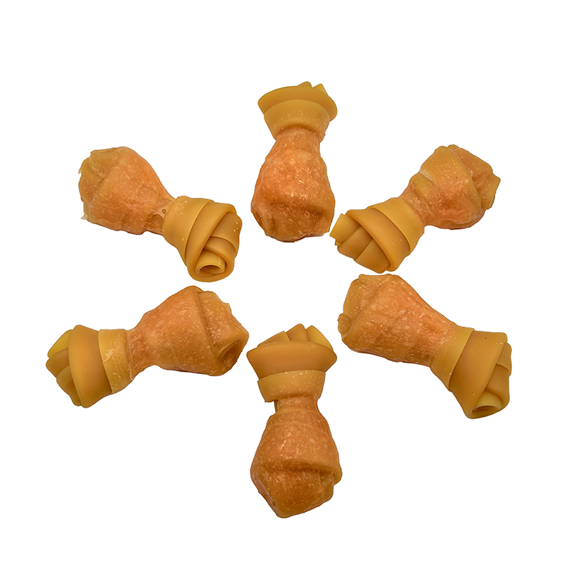 Single-Color Knotted Bone with Chicken Paste