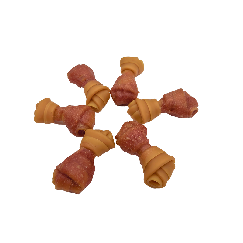 Single-Color Knotted Bone with Duck Paste